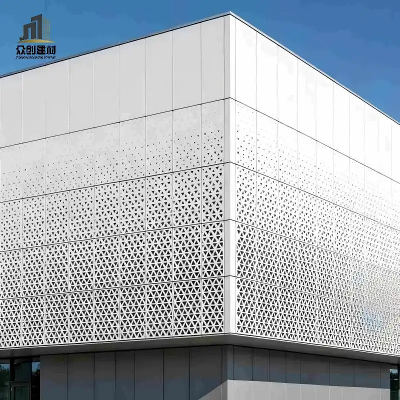 Commercial Office Building Aluminum Facade Panels